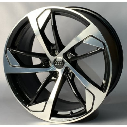 Диски Replica A606 BKF R20 W9 PCD5x112 ET26 DIA66.6